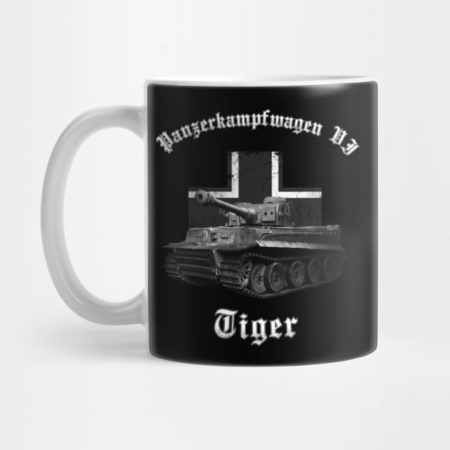 Panzerkampfwagen VI Tiger German Tank by Beltschazar